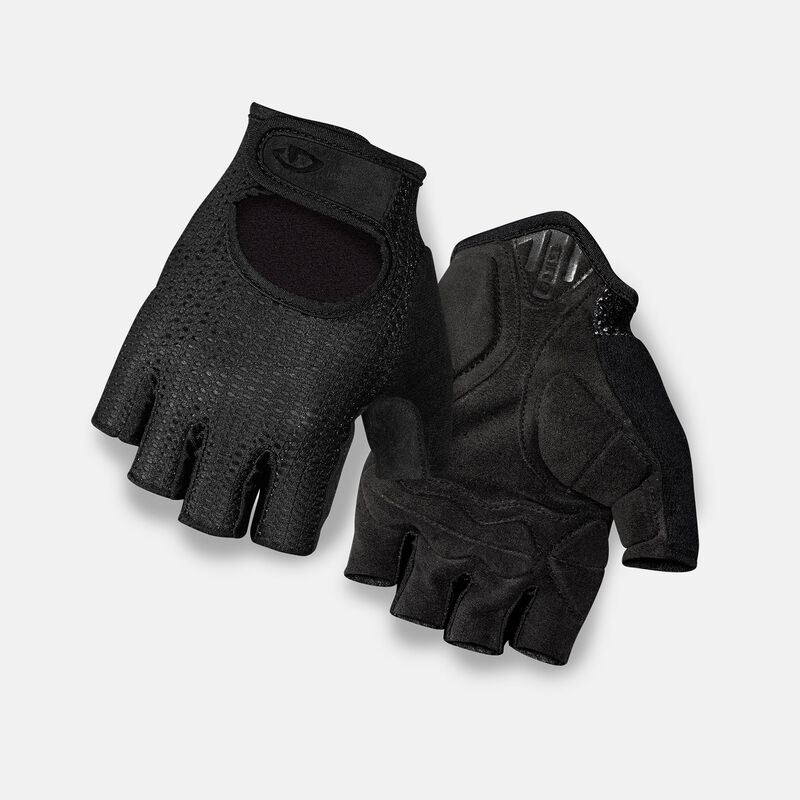 New Giro Men/'s SIV Gloves Cycling Bike Large Black White 4 MM Padding Fingerless